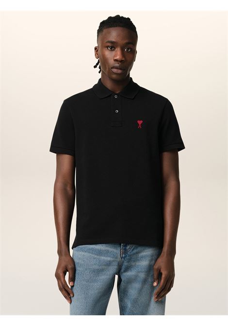 polo adc uomo nera AMI PARIS | BFUPL001.760001